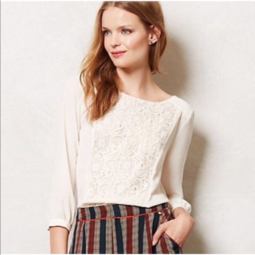 Gorgeous MAEVE for ANTHROPOLOGIE blouse in perfect condition 👌(sz4)